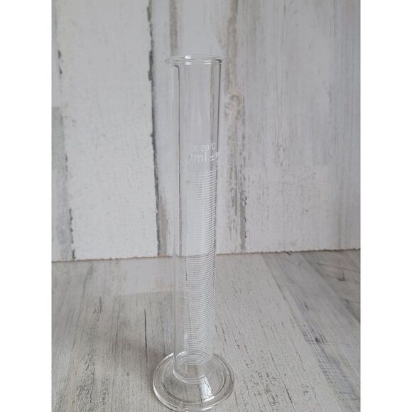 100ml tube glass‎ cylinder science accessory Halloween - Picture 1 of 9